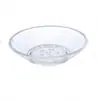 Plástico Acrílico Imitación Porcelana Cadena Suministros de Hotel Concha Redonda Jabonera de Hotel Caja de Jabón Pequeña Caja de Jabón Hotel
