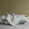 Funda Protectora para Relleno de Almohada Doméstica, Capa Protectora Aislante, Funda Interior de Almohada, Toalla para Almohada, Anti-Sudoración, Anti-Grasa de Cabeza, Funda de Almohada de Algodón Acolchada