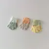 Guantes Coreanos para Niños Qiunan Otoño e Invierno 2026 Nuevos Lindos Guantes Cálidos para Niños Guantes de Cinco Dedos para Niñas Venta al por Mayor
