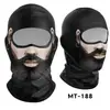 Máscara Facial de Seda Helada con Protección Solar de Calavera Venenosa de Payaso para Exteriores, Gorra Forro de Casco para Montar en Motocicleta, Unisex