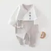 Roupa de Bebê Borboleta Estilo Primavera e Outono Unissex Macacão de Manga Longa Macacão de Amarrar Desenho Little Pony Roupa Externa para Recém-Nascido
