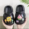 Zuecos Populares de Dibujos Animados para Niños 2026 Nuevo Modelo Pantuflas para Padres e Hijos Zapatos de Verano Antideslizantes para el Hogar para Niños y Niñas