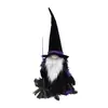Fabricante Mayorista de Decoraciones de Halloween Transfronterizas Personalizadas Fiesta Muñeca de Murciélago Linda Sin Rostro Muñeco de Anciano Muñeco de Enano
