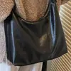 Bolso Grande de Cuero Suave para Mujer 2026 Nuevo de Moda Versátil Bolso de Hombro Cruzado Bolso para el Trabajo Debajo del Brazo de Moda