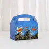 Bolsa de TNT Impresa City Hero Bolsa Impermeable Recubierta Bolsa para Empaque de Compras Bolsa de Regalo para Fiesta al por Mayor Bolso de Mano
