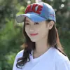 Chapéu jeans feminino primavera e verão estilo coreano moderno versátil chapéu de sol de rua boné de beisebol novo tendência proteção solar boné com aba