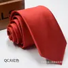 Corbata de Color Sólido Estrecha Estilo Coreano para Hombre Modelo Nuevo 1200 Puntos 6cm Ropa Formal Venta al por Mayor Negocio Camisa de Traje de Moda