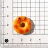 Oso Lindo Pan Comida Juguete Pegamento de Crema Accesorios Piezas de Resina Decoraciones DIY Pinzas para el Cabello de Dibujos Animados Amuletos para Zapatos Decoraciones