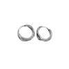 Aretes Redondos Torcidos de Zirconia, Moda de Lujo Ligero, Estilo Fresco, Aretes Personalizados, Aretes Versátiles de Gama Alta de Nicho al por Mayor