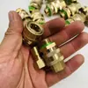 Conector de manguera de pulverización agrícola conector rápido de pulverizador conector móvil M14 conector rápido de cobre puro enchufe
