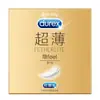 Condones Durex Amor Audaz Ácido Hialurónico Ultra Delgados Invisibles Paquete de 3 001 Ajuste Ceñido Sensación de Estar Desnudo Condones de Seguridad Air