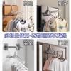 Percha plegable portátil para ropa, ideal para viajes, hoteles, secado de ropa, multifuncional, con cinco agujeros.