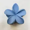 Oufile Europeu e Americano Transfronteiriço Fosco Plumeria Presilha de Cabelo Feminina Férias Coque Presilha Tubarão Grampo de Cabelo Acessórios de Cabelo Atacado