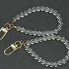 Moda Coringa vidro imitação pérola DIY pulseira de pérolas feita à mão caixa de doces corrente de celular fivela pingente atacado