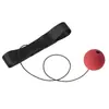 Pelota de boxeo para entrenamiento de velocidad y reacción, montada en la cabeza, pelota de boxeo, pelota de reflejos, pelota de ventilación, descompresión ligera.