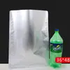 Bolsa de papel de aluminio puro engrosado, bolsa de vacío para mascarillas faciales, envasado de alimentos, máquina de vacío por compresión, papel de aluminio, bolsa para alimentos cocidos y carne