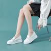 Mocassins de Primavera 2023 para Aumento de Altura para Mulheres Couro Genuíno Mary Jane Sapatos Femininos Sapatos de Couro Pequenos Sapatos de Enfermeira Yh812 Confortáveis