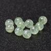Cuentas de jade Dongling cuentas sueltas cuentas verdes de calcedonia Dongling cuentas para hacer pulseras diy cuentas sueltas pulsera collar con cuentas