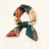 [50cm] Bufanda Cuadrada para Mujer Coreana Versátil Otoño e Invierno Literaria Pequeña Bufanda de Seda Bufanda de Gasa Retro Estilo Japonés Primavera y Otoño Bufanda Delgada