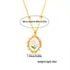 Collar de flor de tulipán estilo pintura al óleo de alta calidad para mujer, nuevo collar de moda china, nicho de lujo ligero, cadena para clavícula de 18k