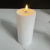 Vela Electrónica LED Simulación de Movimiento Lámpara de Vela Decorativa para Concierto Boda Vela Grande con Control Remoto en stock