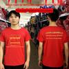 Esportes roupas de secagem rápida T-shirt personalizado camisa publicitária ao ar livre maratona cultural camisa manga curta atacado personalizado logotipo impresso