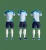 Novo conjunto de roupas de treino de futebol respirável de secagem rápida para esportes ao ar livre transfronteiriços com logotipo personalizado para adultos e crianças, atacado
