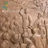 Escultura de Alivio Militar en Fibra de Vidrio con Acabado de Bronce, Estatua del Paisaje Cultural Revolucionario del Cliente