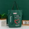 Estojo bolsa de lona tote grande capacidade Bolsa de ombro mensageiro feminina de lona novo logo com estampa de animal