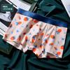 Ropa interior para hombre con estampado de fruta Ruyi de caqui, cintura antibacteriana transpirable de algodón modal, pantalones para niños al por mayor