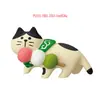 Gato Japonês Pequenos Enfeites Zakka Comida e Brincadeira Ins Panificação Presentes de Dia dos Namorados Decoração de Casa Artesanato em Resina