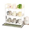 Soporte para Taza de Viento Usado Estante de Almacenamiento de Tazas para Escritorio Mesa de Comedor Soporte para Taza de Café Taza de Agua Taza Soporte de Almacenamiento para Encimera