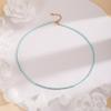 Joyería Nico importada de Japón cuentas MIYUKI tejido a mano puro collar de moda con cuentas corazón de niña cadena clavicular