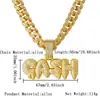 Moda masculina europeia e americana colar cubano totalmente cravejado de diamantes cruz de alto nível transfronteiriço hip hop HIPHOP pingente grande atacado