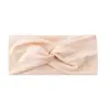 Diadema elástica cruzada de una sola capa europea y americana, unisex, adecuada para yoga y deportes, absorbente de sudor, elegante y versátil