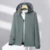 Ropa de Protección Solar Elástica de Seda de Hielo para Mujeres y Parejas, con Capucha, Color Sólido, Protección UV, Ropa de Protección Solar para Viajes al Aire Libre, Ciclismo para Hombres