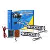 Luz de LED para grade central de carro um para dois quatro luz de explosão de grade luz de aviso de alta potência para carro luz estroboscópica vermelha e azul