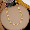 Accesorios de Acero Inoxidable Transfronterizos Serie Marina Collar de Perlas Colgante de Estrella de Mar Tortuga Collar Cadena para Clavícula de Mujer que No se Desvanece