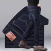 Jeans de Primavera, Verano y Otoño para Hombre Rectos Holgados Elásticos de Cintura Media Pantalones Largos Venta al por Mayor Exportación Pantalones de Hombre