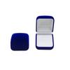 Caja Anillo Pan al Vapor Caja de Almacenamiento de Joyería de Terciopelo Caja para Anillos Pendientes Caja de Empaque para Broches Insignias Colgantes Caja de Joyería