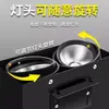Luz Cuadrada de Aluminio LED, Foco Empotrable de Espectro Completo, Luz de Rejilla Doble/Triple Cabezal Cob Comercial para Techo de Supermercado, Súper Brillante