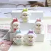 Colgante de Niña Llorando Adorable con Flocado Colgante Hecho a Mano para Cadena de Teléfono Móvil Bolso Colgante Muñeca con Flocado Accesorios de Joyería