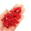 Accesorios para juegos de mesa marcadores de juego peones de colores meeples de cristal fichas multicolor en stock virutas de gemas