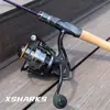 Roda de pesca XSHARKS série HE toda em metal CNC manivela roda giratória remota vara de pesca de mar escorregadia atacado objetos grandes