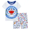 Roupas de Casa Amarelas de Desenho Animado de Manga Curta para Meninos Roupas Infantis Roupa de Verão Primavera Roupa para Ar Condicionado Pijama K207