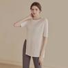 Camiseta deportiva holgada y adelgazante de manga corta para mujer, ropa para correr, blusa de fitness, ropa sexy para yoga