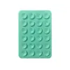 Atacado de Fábrica Ponto de Venda Ventosa Quadrada de Silicone Lado Único Ventosa de Silicone para Celular 12 Ventosas de Silicone para Celular