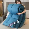 Colcha de algodón plumón otoño e invierno engrosada cálida núcleo de colcha doble de hotel ventas directas de fábrica colcha de regalo colcha de algodón para estudiantes dropshipping