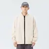 Chaqueta de moda para hombre 2026 nuevo estilo, chaqueta bomber casual de corte holgado con cuello de béisbol para primavera y otoño, ropa versátil para hombre
