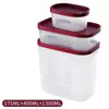 Conjunto de Caixas de Conservação de Grau Alimentício Mais Vendido Transfronteiriço, Caixa de Armazenamento Refrigerador Aquecível, Caixa de Vedação para Frutas